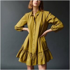 Anthropologie Women’s Shelley Flounced Tunic Dress Size XS